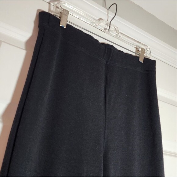 Venezia Vintage Stretchy Black High Waisted Bootcut Pants - Picture 2 of 4